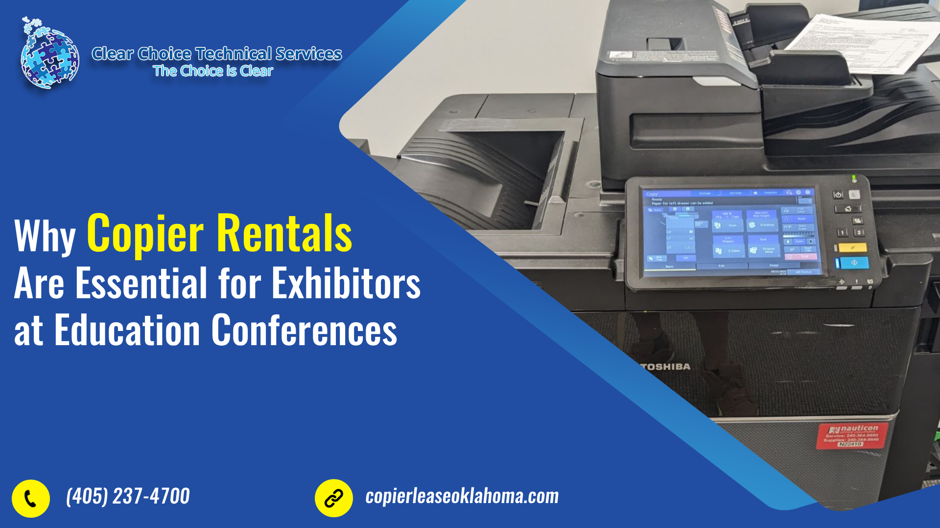 Read more about the article Why Copier Rentals Are Essential for Exhibitors at Education Conferences