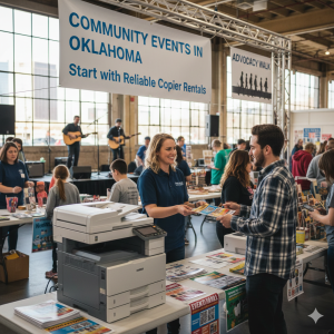 Community Events in Oklahoma Start with Reliable Copier Rentals